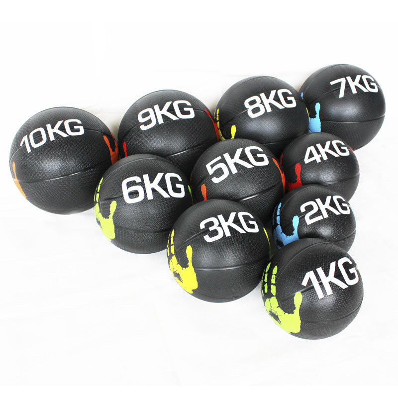 Rubber Drug Ball Gravity Ball Fitness Ball Agile Sports Tai Chi Ball Hand Print Ball