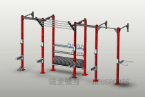 Physical training integrated frame frame training frame 7-column wall-mounted CF training frame
