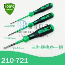 WAGO Germany Wancan 210-722 with insulated handle screwdriver assembly terminal tool