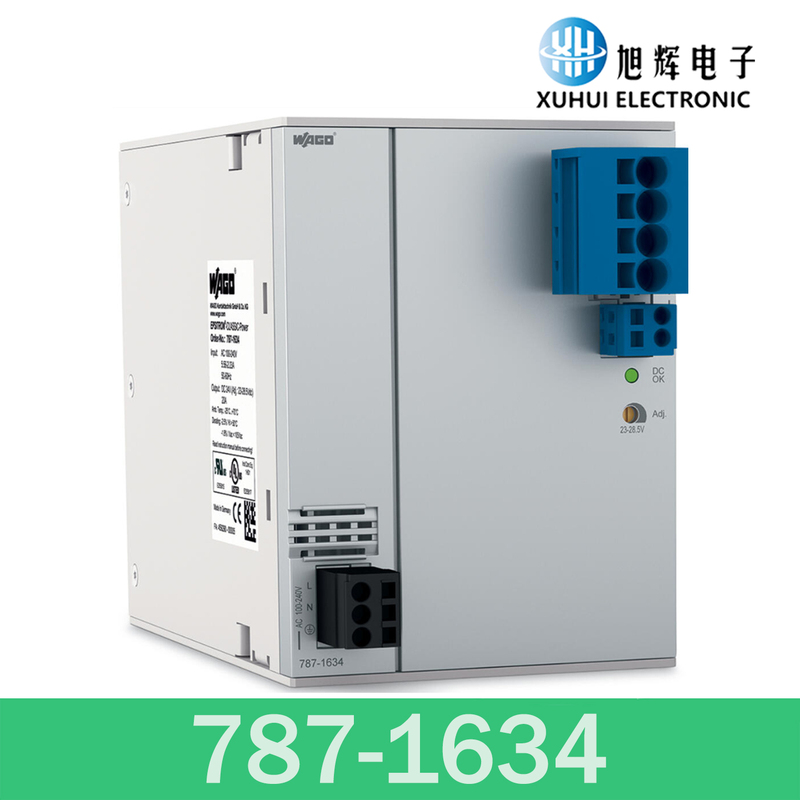 Wago Germany 787-1643 Switching Regulated Power Supply Single-Phase 24Vdc Voltage 20A Current Original Brand New