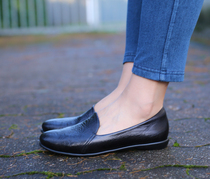 Special price very soft low heel shoes wide last G KUFENBERG6-5216 inside and outside all leather shoes