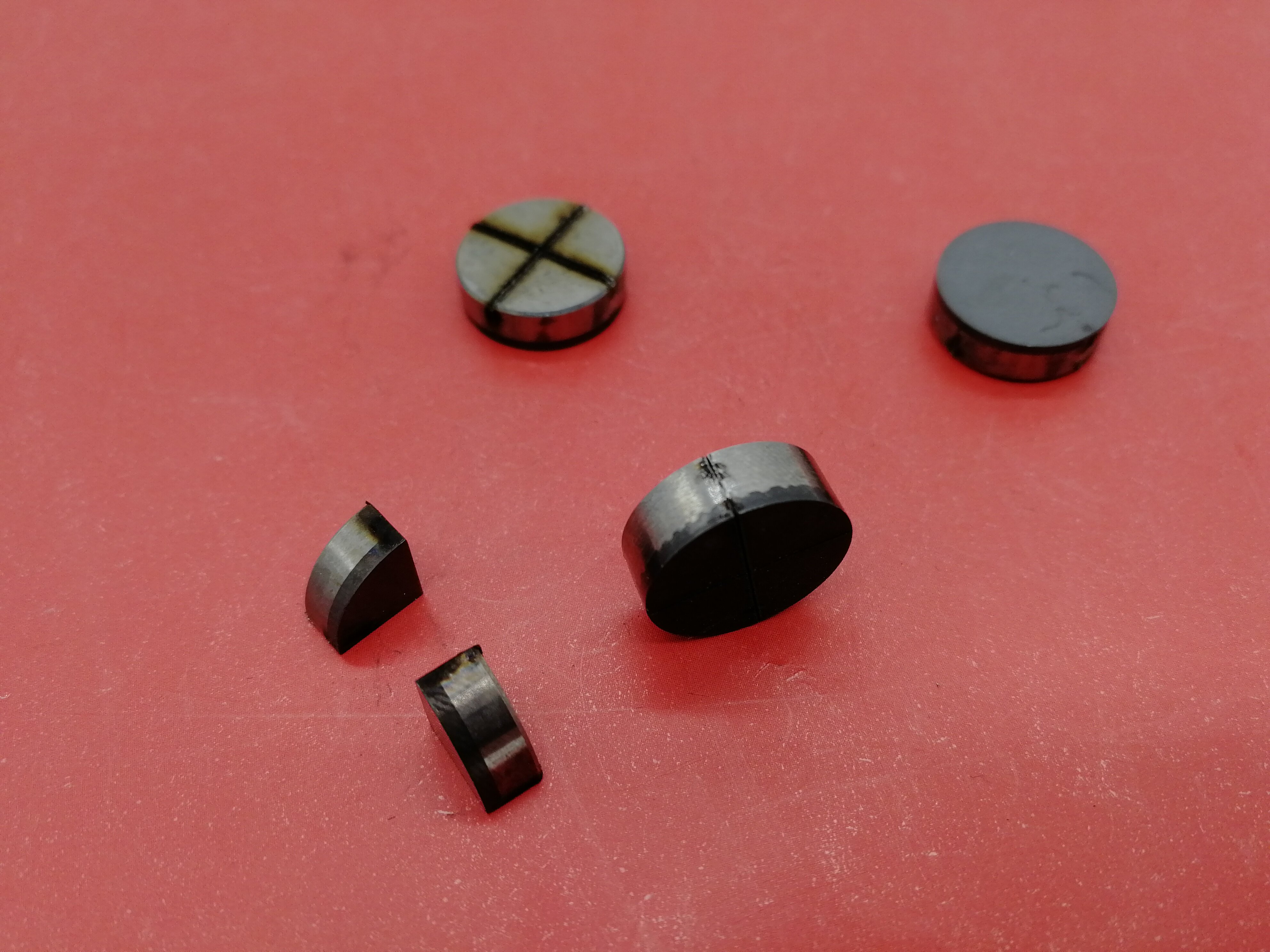 PCD grinding block diamond grinding block superhard diamond composite sheet for grinding stone cut into quarters