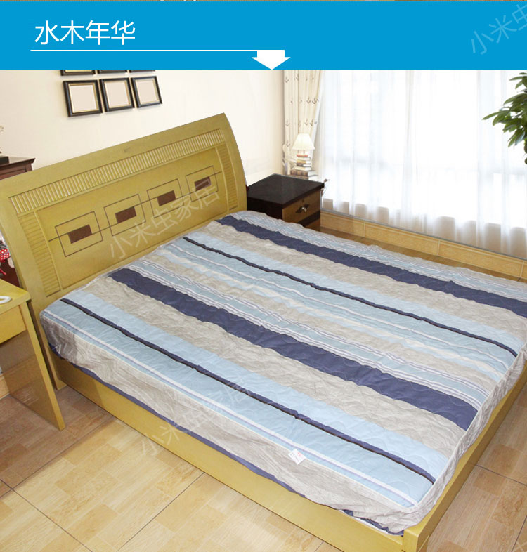 Bông được nhồi bông Simmons bọc nệm nệm trải giường dày 笠 1.2 / 1.5 / 1.8m - Trang bị Covers 	ga chun trải giường 2mx2m2	