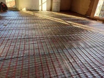 Graphene heating cable Floor heating heating film Electric floor heating Household far infrared floor tile Floor heating installation in Shanghai
