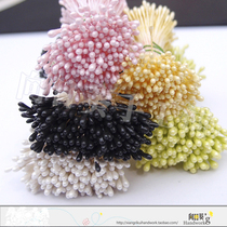 Good quality double head plaster pearly flowers Core water drop match pleas handmade flower perfuncs DIY full 68