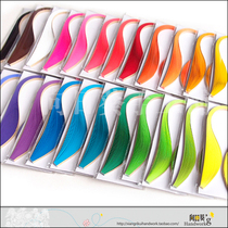 Ultrafine 1 5mm perfuncting note 47cm US imported fluorescent paper 90g monochrome 60 60 24 color full 68
