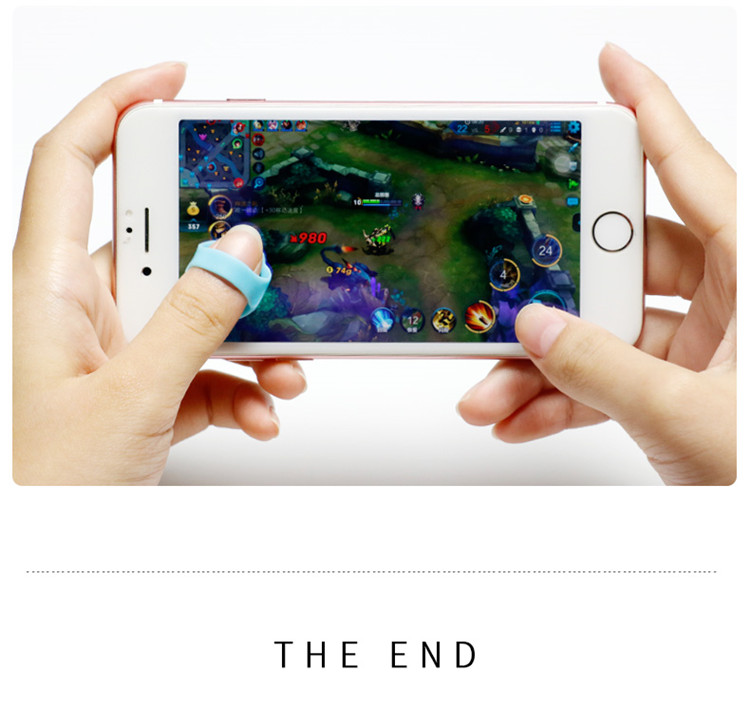 Fingertip gamepad trò chơi di động rocker vua vinh quang apple điện thoại di động màn hình sucker dán ăn đi bộ gà tạo tác cf tay cầm bluetooth