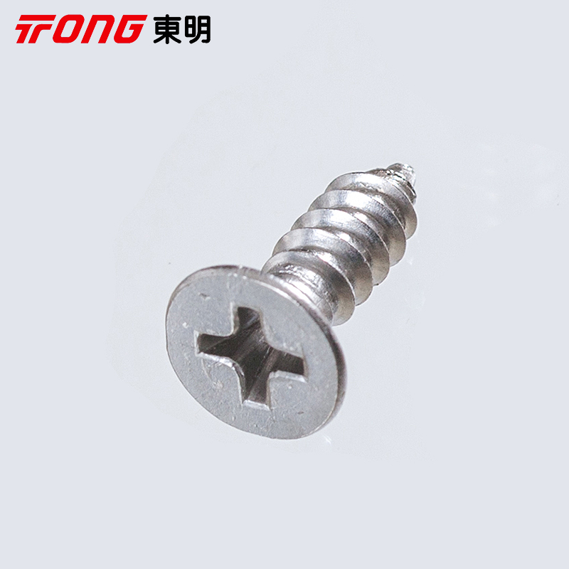 Dongming THE304 stainless steel self-tapping screw GB846 cross groove sinking head self-tapping nail A2-70 screw ST3 9