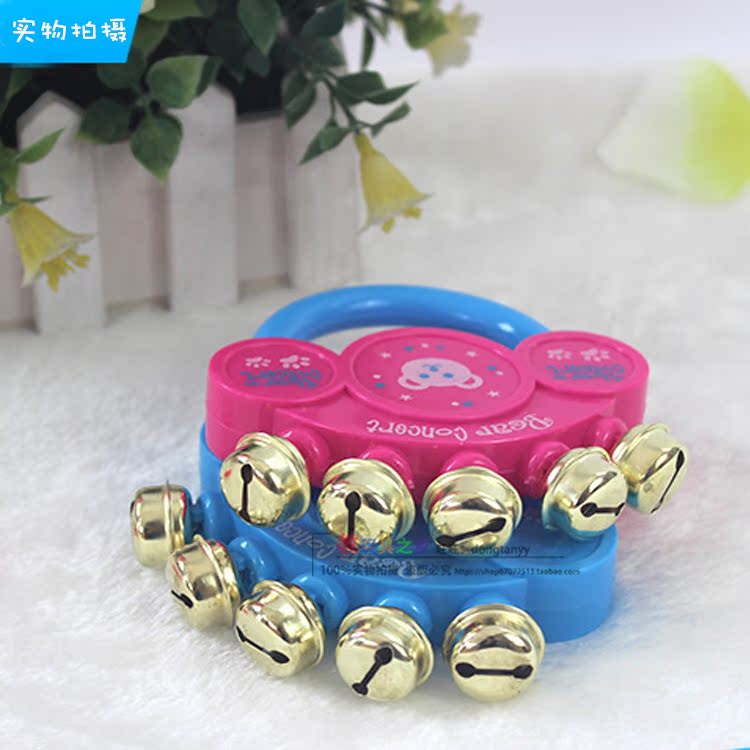 Tập thể dục buổi sáng mẫu giáo cung cấp thể dục dụng cụ nhảy rầm rộ buổi sáng sớm thiết bị tập thể dục đồ chơi phim hoạt hình khiêu vũ vòng đeo tay chuông - Đồ chơi nhạc cụ cho trẻ em đồ chơi nhạc cụ cho bé