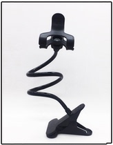 Universal hose Mobile phone stand Desktop bedside stand cantilever alligator clip Android Apple universal watch movie novel