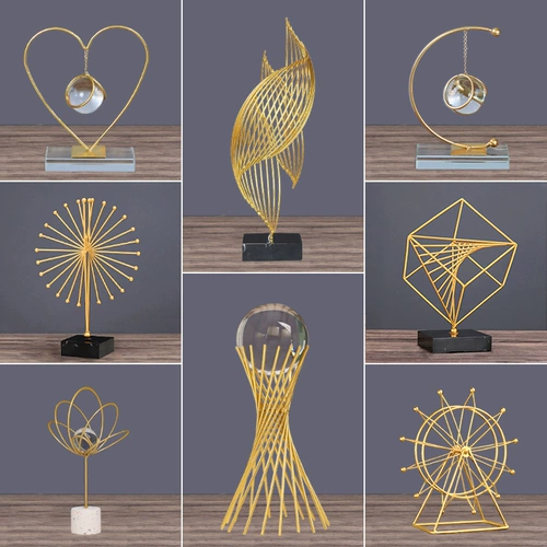 Креативный декор для офиса для гостиной, легкий роскошный стиль