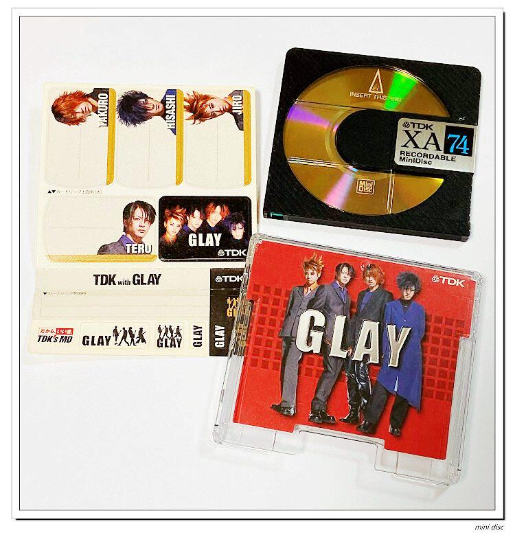 TDk MD disc XA disc high-end disc blank disc two pieces of packaging