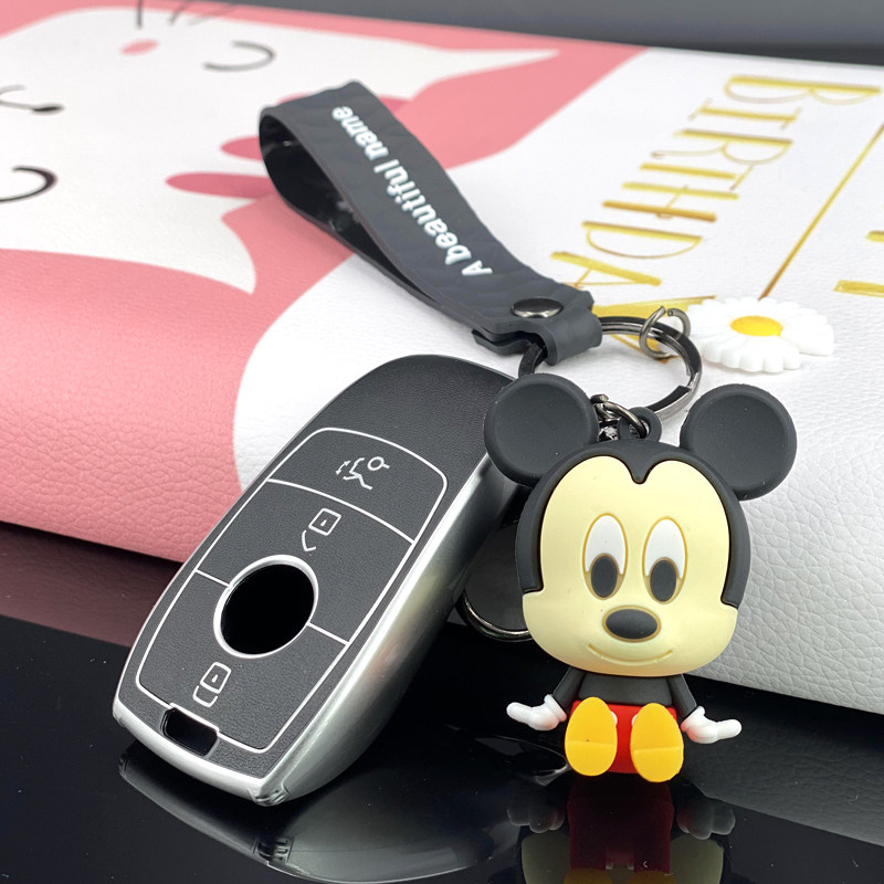 Bens key sleeve New Grade E Class GLC GLE C Class e300l e300l c260l a200l a200l buckle shell Cartoon