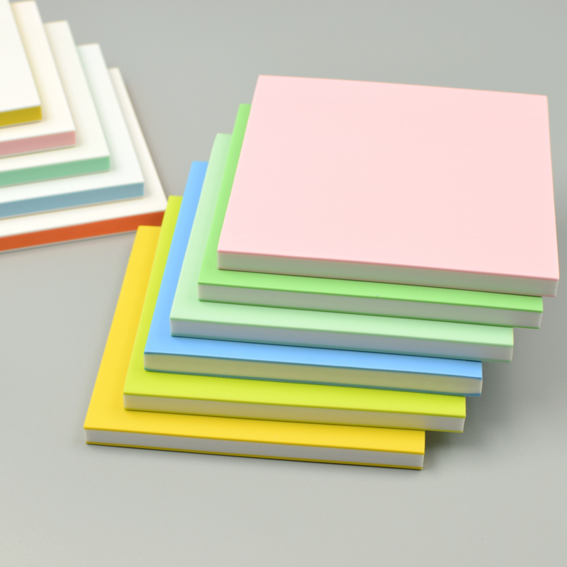 Engraving Rubber Stamp Special Brick Art Prints Fresh color square creations 10 * 10cm Three layers sandwich