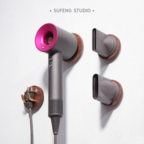 Sufeng suitable for dysom Dyson Hair Dryer rack-free wall hanging home toilet storage rack