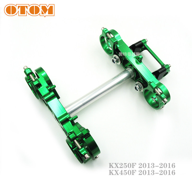 Cross-country locomotive retrofit exploits suitable for Kawasaki KX250F 450F 13-16 years CNC direction column connecting plate