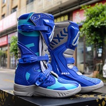 Italian Asibis childrens riding boots motorcycle cross-country boots knight racing protective gear racing boots for all seasons