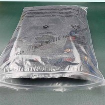 PE thickened garment bag foreign trade warning word sealing bag bone pocket clip chain printing environmental warning printing bag