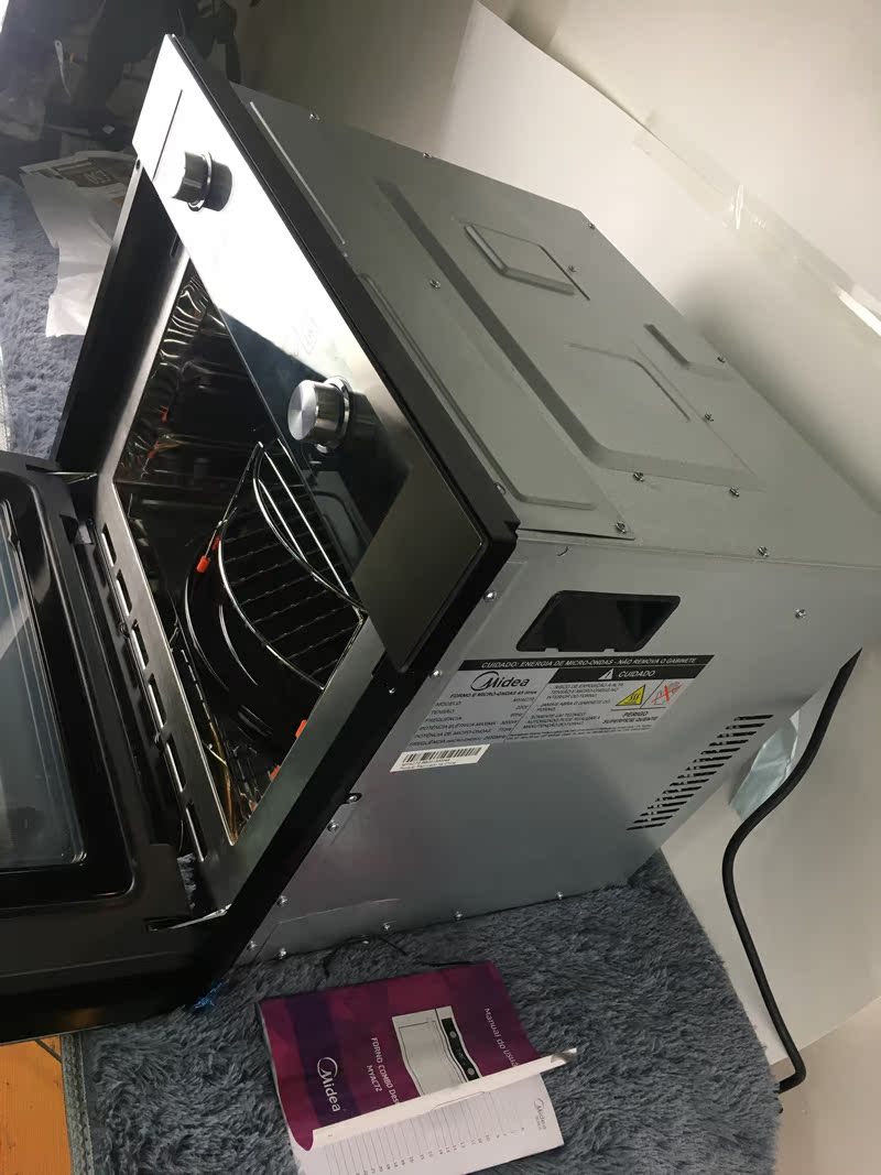 lò nướng sanaky 35l Midea ổ cắm với công suất lớn lò vi sóng 45 lít lên xuống ống nướng thịt đối lưu không khí nóng tất cả lót thép không gỉ lò nướng bánh trung thu
