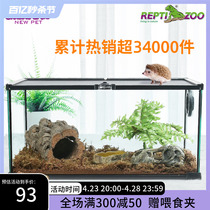 New Faction Reptizoo Glass Climbing cylinder lizard Lizard Patron Sustena Crab Tortoise Reptile Reptile Reptile Rangehorn Frog Rearing Box