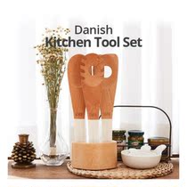 South Korea original imported household full set of high temperature resistant spatula soup spoon frying spoon non-stick pan frying spoon set