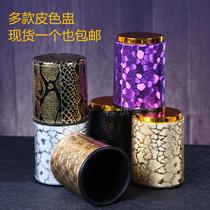 Gold top leather screen flush color flush straight drum dice dice upscale cortex ditto bar Ktv nightclub