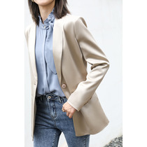 Tong San acetic acid shoulder pad blazer women 2021 temperament commuter suit RNEG9CY035T