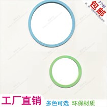 Childrens room visual window kindergarten decorative circle wooden door closing ring edge sealing conference room door glass inspection hole snap ring