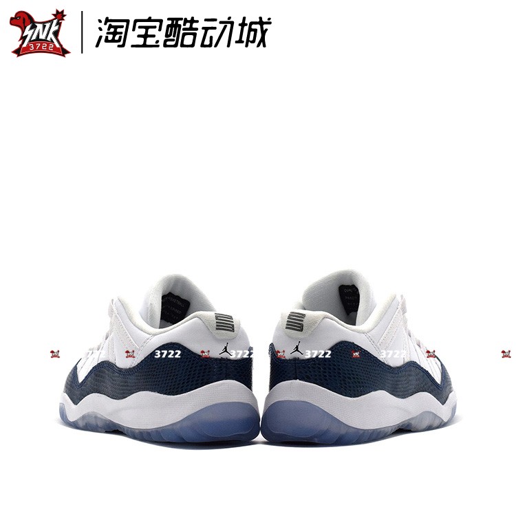 [SNK3722] AIR JORDAN 11 RETRO Giày rắn màu xanh thấp CD6848-102 - Giày dép trẻ em / Giầy trẻ giày bé trai
