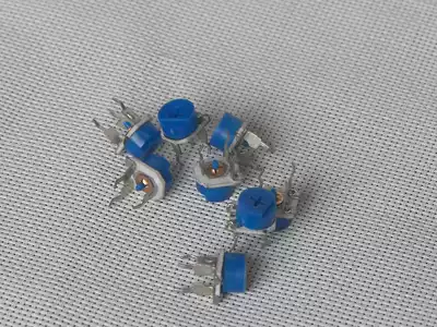 Adjustable potentiometer 10K horizontal in-line fine-tuning resistor