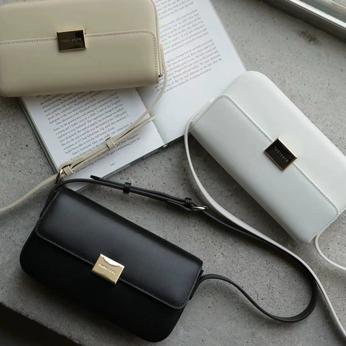 Кожаная сумка подмышку, сумка на одно плечо, коллекция 2023, из натуральной кожи