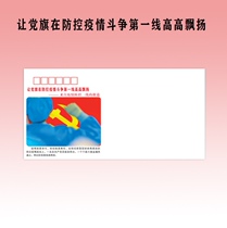 Party flag high flying war epidemic documentary 140g DL Art seal