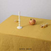  Autumn and winter deciduous ginger wedding banquet layout cloth curtain tablecloth Small sweet potato posing background cloth photography props