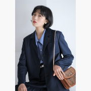 Dianam Wonder Woman Tuỳ chỉnh Original Design Vintage Commuter Suit Tây Tạng Cyan Suit Jacket