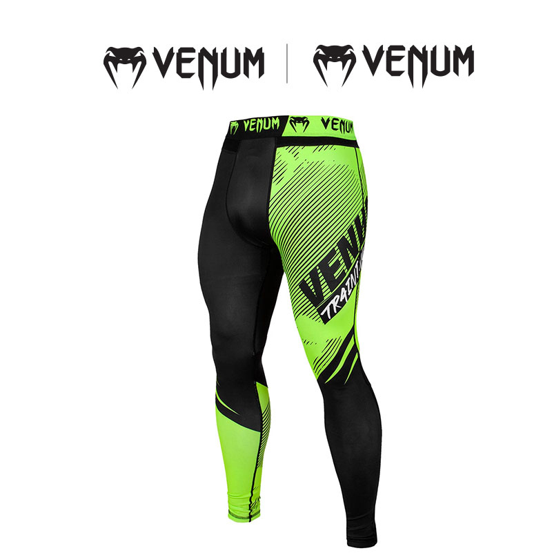 VENUM Venom Training Camp George mma Fighting Anti - wear Pants Boxing Fight Compressor Training Pants