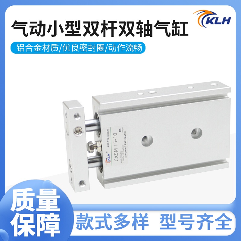 Cxsm32-10/20/30/40/50/60/80/90/100/150 Double-Axis Cylinder Tr Large Thrust Small Pneumatic Cylinder