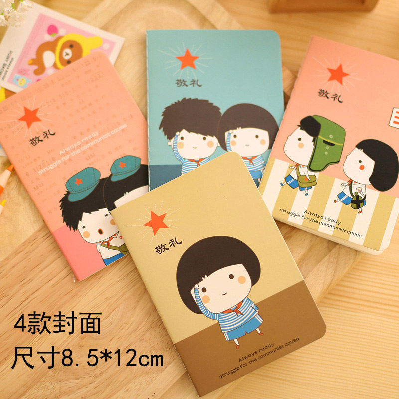 Boy Scout Notebook Five-Pointed Star Mini Notepad Portable Small Notebook Diary Nostalgic Primary School Student Stationery Boy Scout Notebook Five-Pointed Star Mini Notepad Portable Small Notebook Diary Nostalgic Primary School Student Stationery