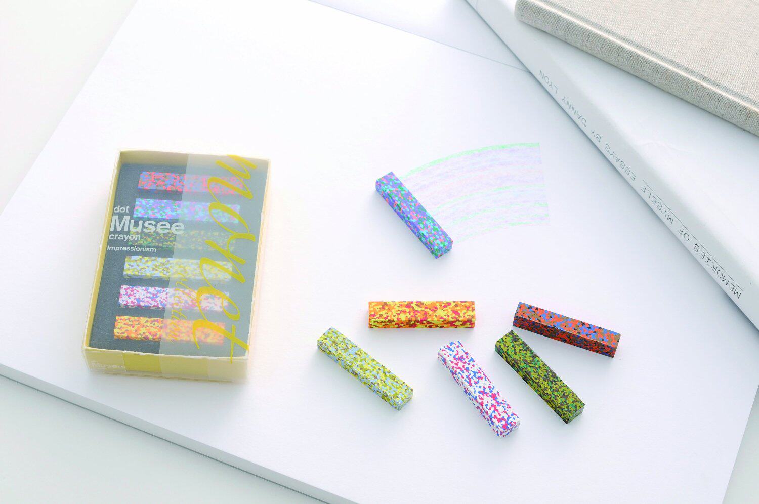 Spot Japan Life Creative Stationery AOZORA Coloured Crayon Skewink Pen Mix Color