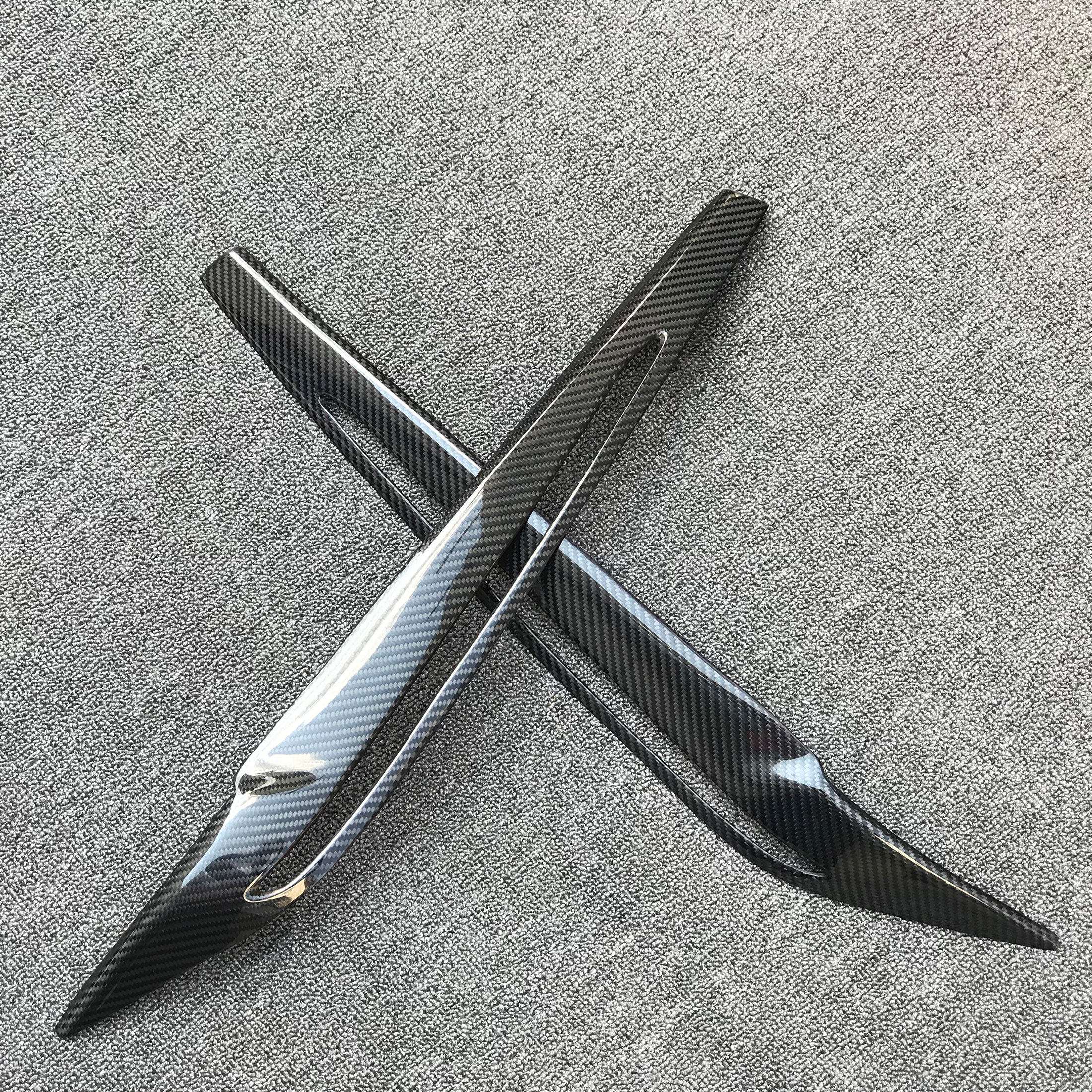 New X5M X6M F15 F16 F85 F86 Carbon Fiber Eyebrow F15 X5 Eyebrow 14-18