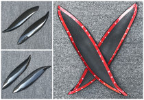 Honda 99-00 Civic carbon fiber eyebrow EK9 modified Civic eyebrow 1 pair
