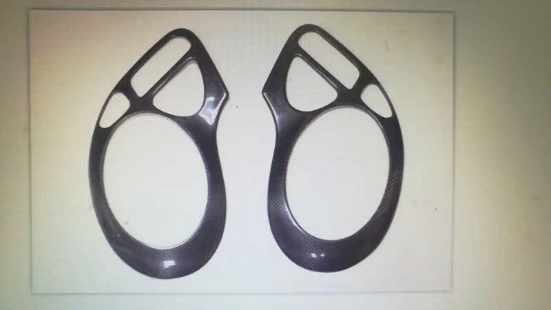 Porsche BOXSTER Bogster 986 911 996 Carbon fiber light frame lampshade light brow
