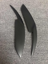 Corolla Resin Lamp Eyebrow FRP Lamp Eyebrow 08-12 Headlamp Decorative Sticker Pair Pack 3M Adhesive on the Back