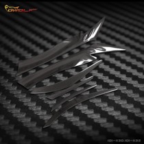 Mazda CX5 modified carbon fiber eyebrow CX-5 headlight eyebrow rear light eyebrow tail light eyebrow 13-16