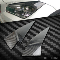 Suitable for BMW BMW X1 E84 carbon fiber headlight eyebrow modification headlight eyebrow sticker decoration special