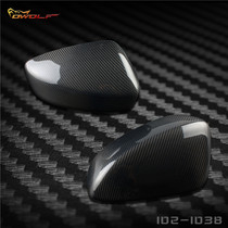 214-16 Mazda 3axela Angkersela mirror cover carbon fiber mirror housing mirror cover mirror cover Rear View Mirror stick type