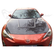 GT 86 BRZ modified carbon fiber hood Hood headcover B#