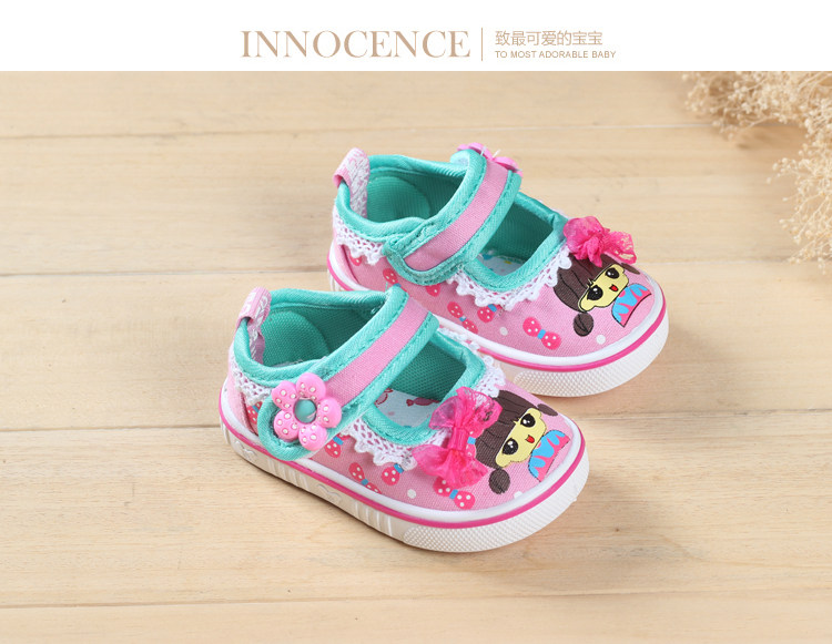 Chaussures enfants en coton totem pour printemps - Ref 1040668 Image 44