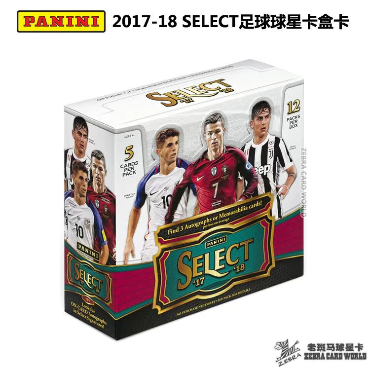 PANINI Panini 2017-18 CHỌN SOCCER ngôi sao bóng đá thẻ hộp hộp - Bóng đá