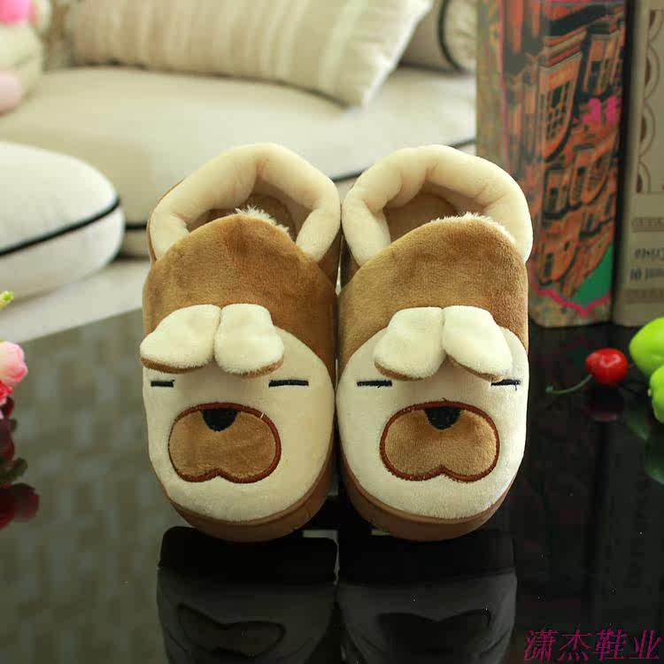 Pantoufles enfants en suède pour hiver - semelle caoutchouc - Ref 1032380 Image 28