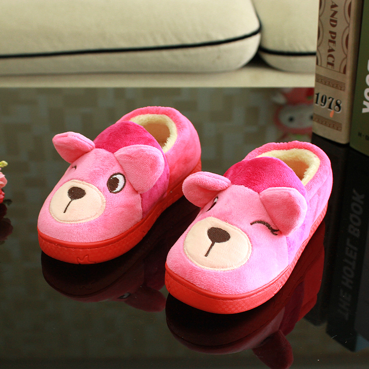 Chaussons enfants en suède pour hiver - semelle tendon - Ref 1006247 Image 14